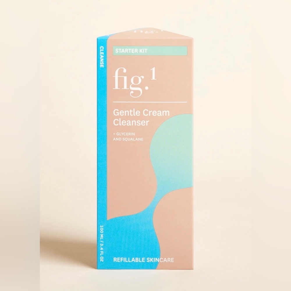 fig.1 Gentle Cream Cleanser | Hydrating Face Wash NWT
